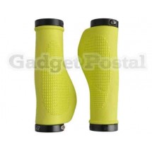 YD60 велосипедов MTB велосипед Lock-на Comfort Резина Руль ручной работы ручек (желтый)