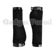 YD61 велосипедов MTB велосипед Lock-на Comfort Кожа Руль ручной работы ручек (черный)