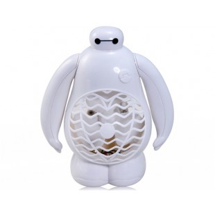 6690 мини Baymax дизайн USB вентилятор (Белый)