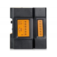 Купить CY-468A RJ45+RJ11 кабельный тестер (черный+оранжевый)