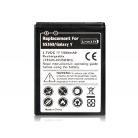 3.7 V 1000mAh  аккумулятор  Samsung S5360 Galaxy Y