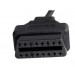 Переходник OBD-2 (16 pin) на BMW-20P (20 pin)