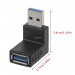 Высокоскоростной угловой USB 3.0 адаптер папа-мама