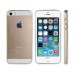 Прозрачный силиконовый чехол для iPhone 5S / 5 (белый)