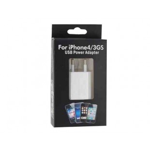 USB-адаптер ЕС питания для Apple IPhone 4G (белый)