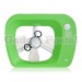 Mini TV Shaped Plastic USB Fan (Green)