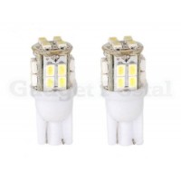 Купить 2PCS T10 12V 20LED белый свет лампа