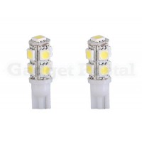 Купить 2шт Мини T10 9 * 5050 SMD светодиодные огни автомобиля (белый)