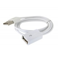 Купить 1 м Удлинитель USB (белый)