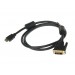 1,8 м 19P HDMI к DVI (24 +1) Кабель (черный)