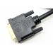 Новый 1,5 HDMI к DVI M / M видео кабель для HDTV DVD PS3 (черный)