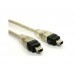 4 до 4 Pin Firewire IEEE 1394 iLink DV-кабель (серебро)