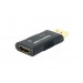 DisplayPort сигнал HDMI / F Сигнал позолоченном адаптер (черный)