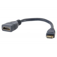 HDMI Женский к Mini HDMI Мужской кабель (черный)