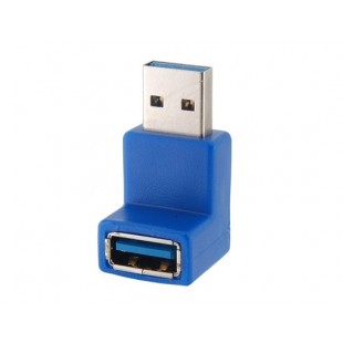 Мужской USB3.0 порт к порту Женский адаптер (синий)