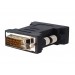 DVI 24 +1 M / M адаптер (черный)