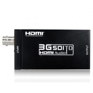 HDV-S008 Mini 3G SDI в HDMI конвертер (черный)