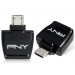 PNY Micro USB к USB 2.0 OTG адаптер (черный)