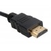 1,5 м микро-HDMI к HDMI конвертер для кабеля (черный)