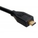 1,5 м микро-HDMI к HDMI конвертер для кабеля (черный)