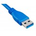 USB 3.0 мужчина к VGA Женский адаптер (синий)