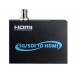 AY35-01 SDI / 3G для HDMI 1080P HD Железный конвертер (черный)