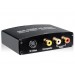 AY56 Composite + S-Video + R / L аудио в HDMI HD Video Converter (черный)