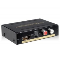 AY60 HDMI к HDMI + Audio 1080P HD Converter (черный)