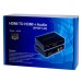 AY60 HDMI к HDMI + Audio 1080P HD Converter (черный)