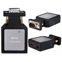 Мини-VGA для HDMI Конвертер (черный)