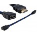 20см HDMI кабель для MEEGOPAD T01 ТВ Dongle (черный)