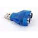 USB адаптер-конвертер для PS2 клавиатуры и мыши