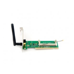 54 / 108b / г Wireless LAN Mini PCI для PCI Adapter (зеленый)