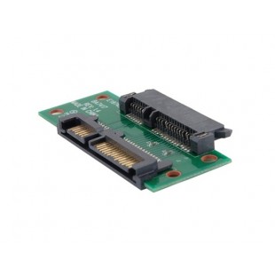 Serial-SATA мужчин и женщин переходники SATA / Extender (зеленый)