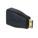 Mini HDMI 19pins мужчин и женщин M / F адаптер / конвертер (черный)