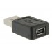 Адаптер USB папа (male)  к Mini USB 5Pins мама (female)