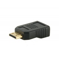 Купить Mini HDMI 19pins женщины к мужчине F / M адаптер / Converter (черный)