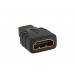 Адаптер Micro HDMI (папа) к HDMI (мама), (черный).