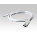 1,5 DisplayPort DP для DP Кабель-адаптер (белый)