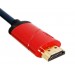 2-метровый HDMI к VGA кабель преобразователя с аудио (красный)