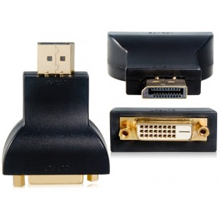 DisplayPort мужчина к DVI Женский адаптер (черный)