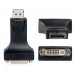 DisplayPort мужчина к DVI-D Женский адаптер (черный)