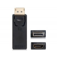 DisplayPort мужчина к HDMI Женский адаптер (черный)
