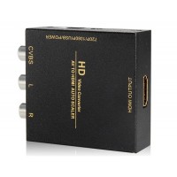  А.В. К HDMI Auto скалер Full HD 1080p Video Converter (черный) 