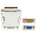 DVI 24 + 5 до VGA (M к F) адаптер Dongle конвертер (белый)