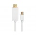 Mini DisplayPort DP мужчина к HDMI Мужской Кабель-адаптер 3M (белый)