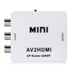 NEWKENG M8A 1080P MINI AV к конвертеру HDMI (белый)