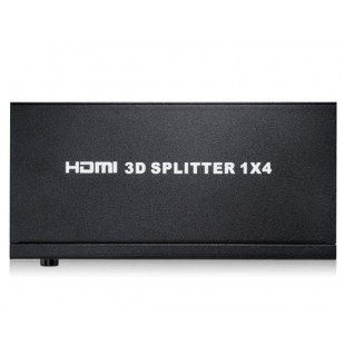 NEWKENG 1x4 3D HDMI Splitter для HDTV / STB / DVD (черный)