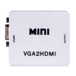 NEWKENG Mini330 VGA для HDMI Конвертер (белый)