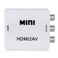 Купить NEWKENG M10 1080P Mini HDMI для AV конвертер (белый)